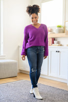 Annalise Slanted Raw Hem Skinny Jeans (Online Exclusive) - Uptown Boutique Ramona