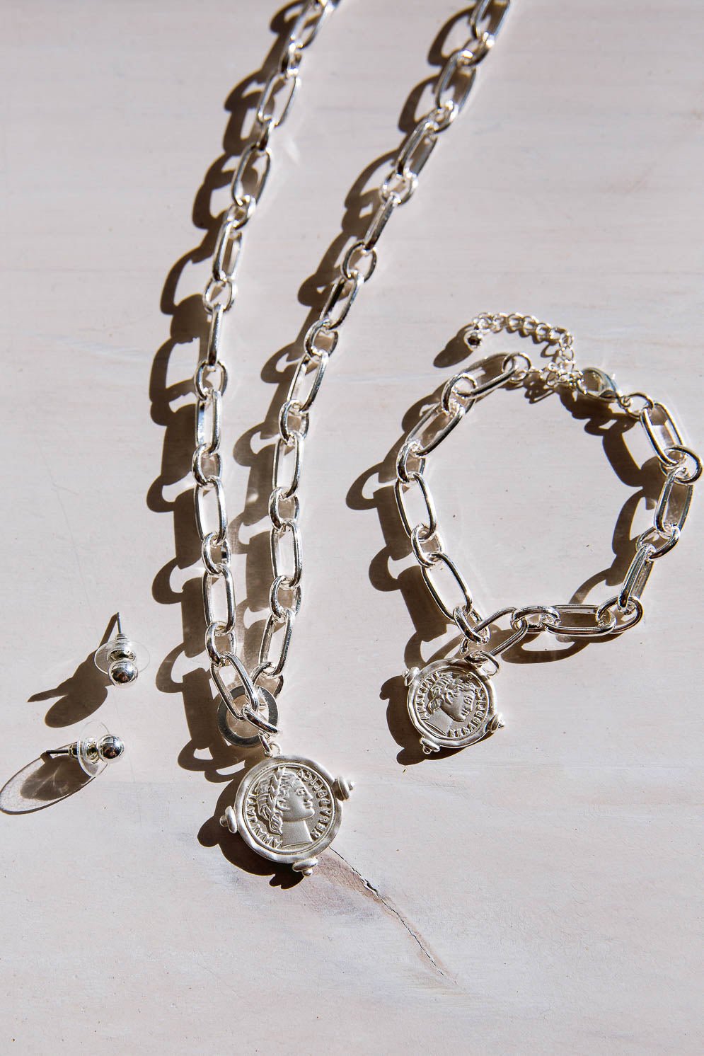 Antique Coin Bracelet (Online Exclusive) - Uptown Boutique Ramona