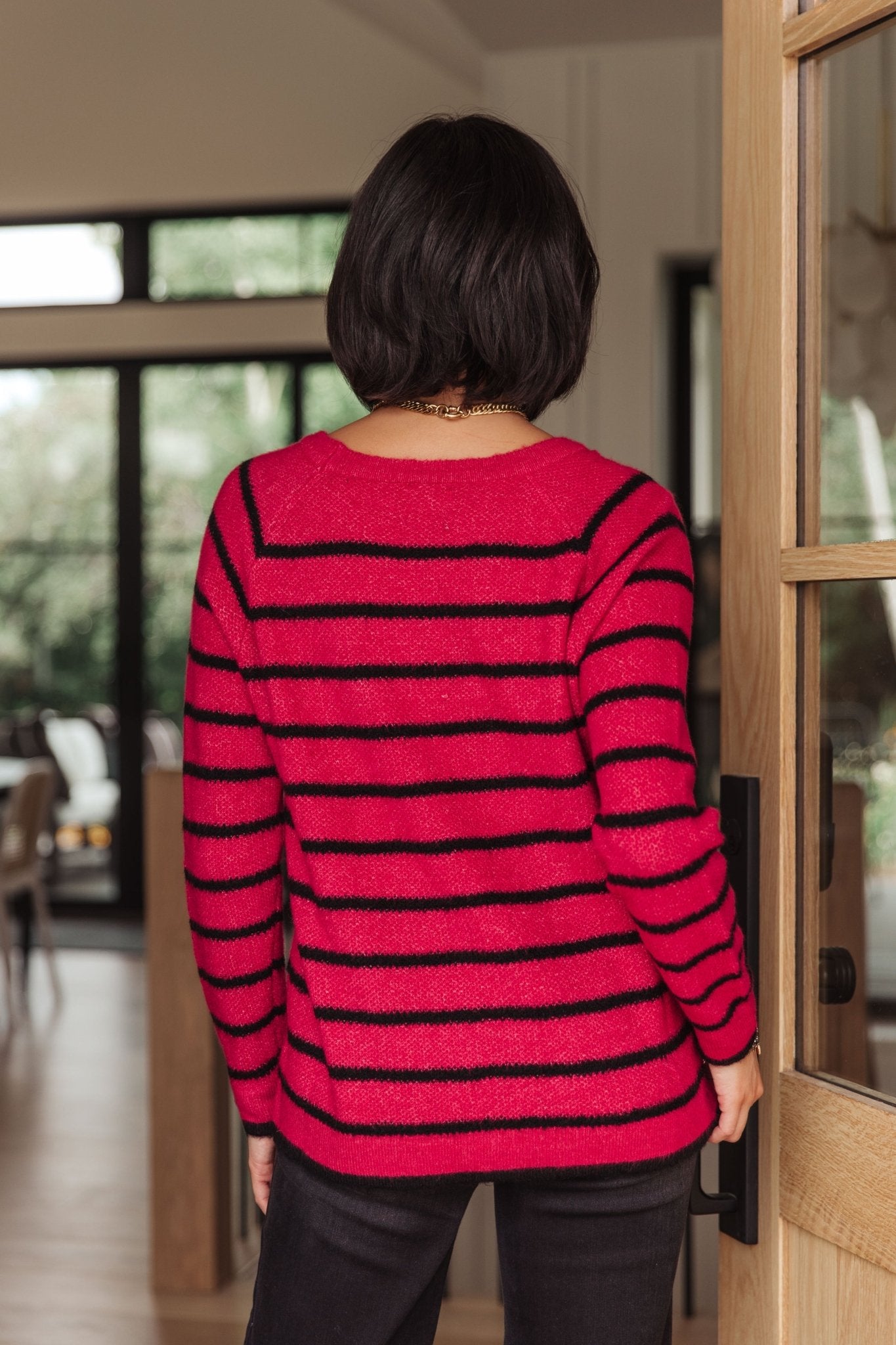 Are We There Yet? Striped Sweater (Online Exclusive) - Uptown Boutique Ramona