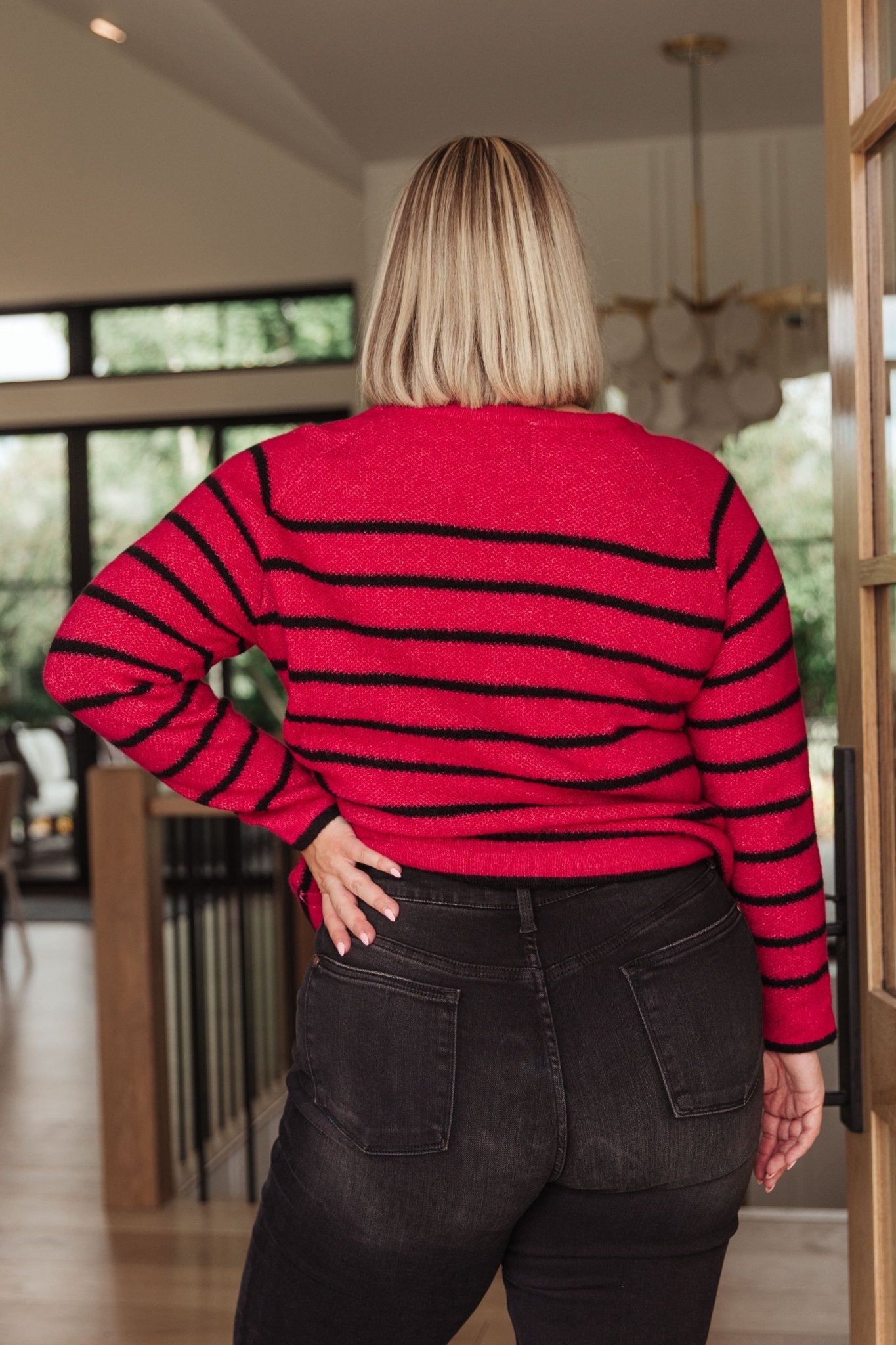 Are We There Yet? Striped Sweater (Online Exclusive) - Uptown Boutique Ramona