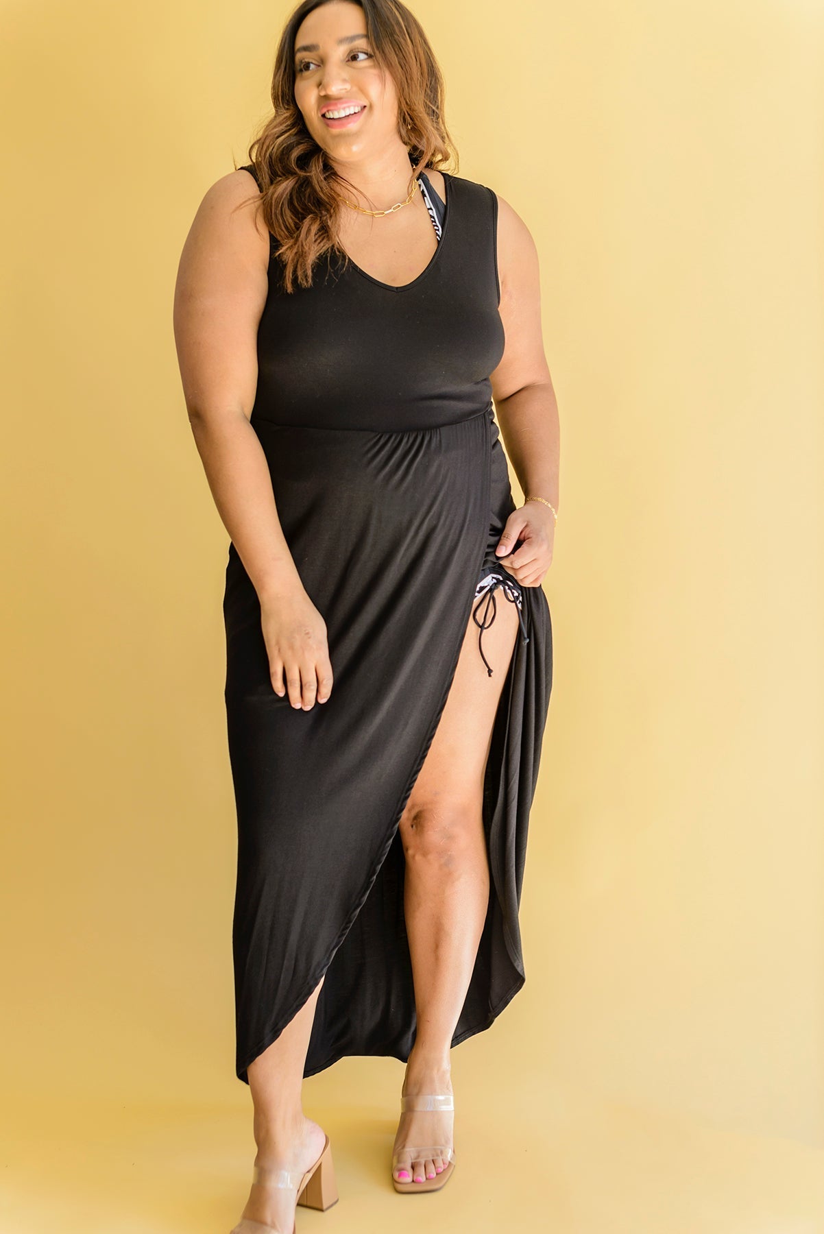 As it Was Tulip Skirt Maxi Dress (Online Exclusive) - Uptown Boutique Ramona