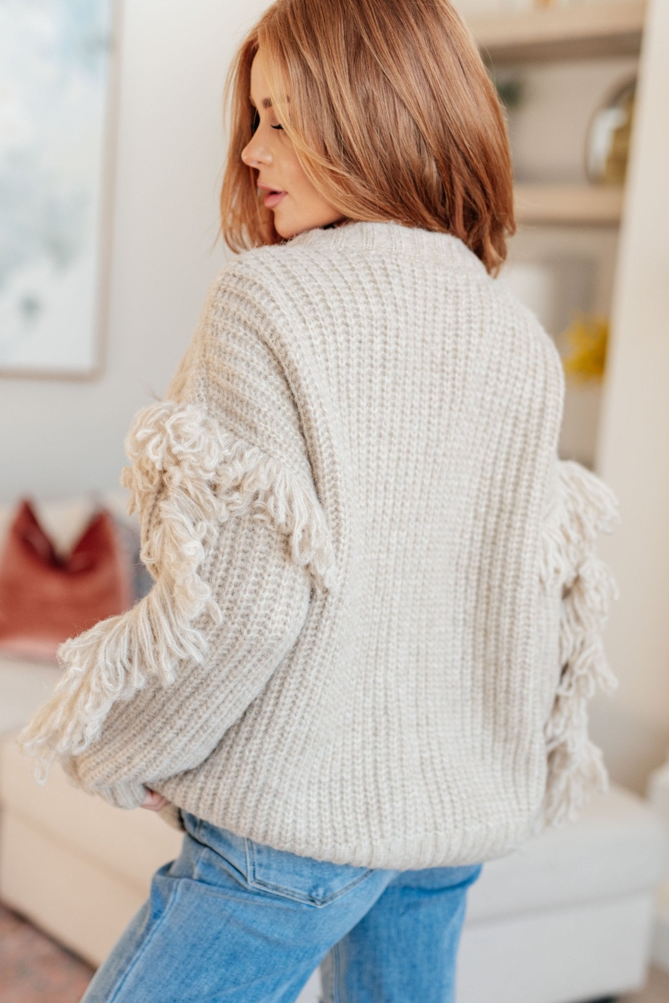 Ask Me About It Fringe Cardigan (Online Exclusive) - Uptown Boutique Ramona