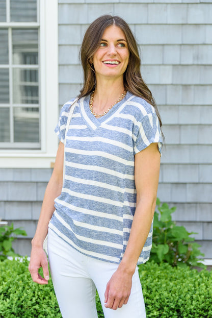 Ava Striped Top (Online Exclusive) - Uptown Boutique Ramona