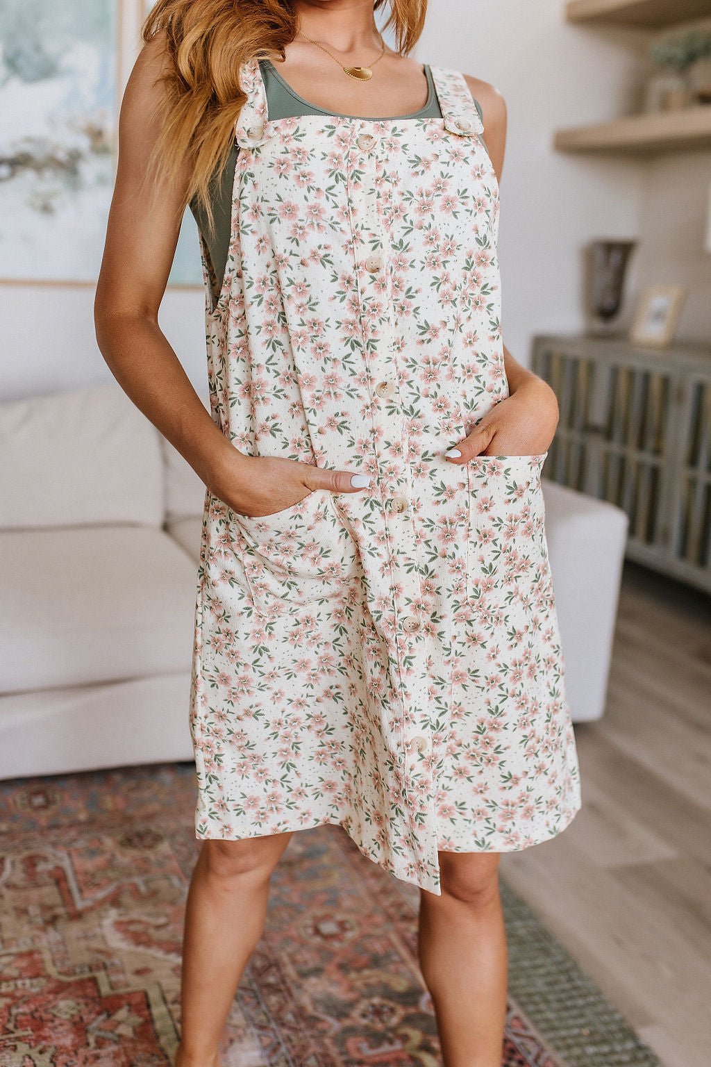 Baby Blossoms Floral Jumper - Uptown Boutique Ramona