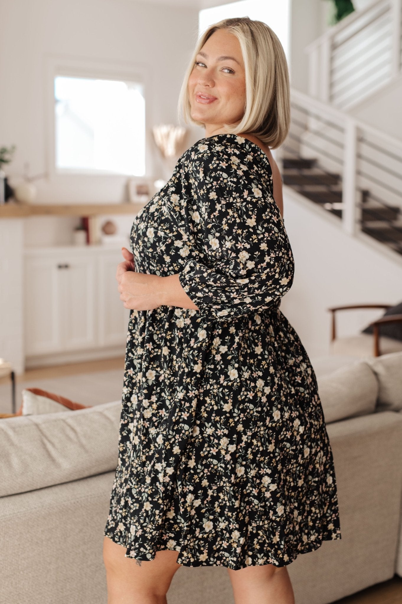 Back to the Start Floral Dress (Online Exclusive) - Uptown Boutique Ramona