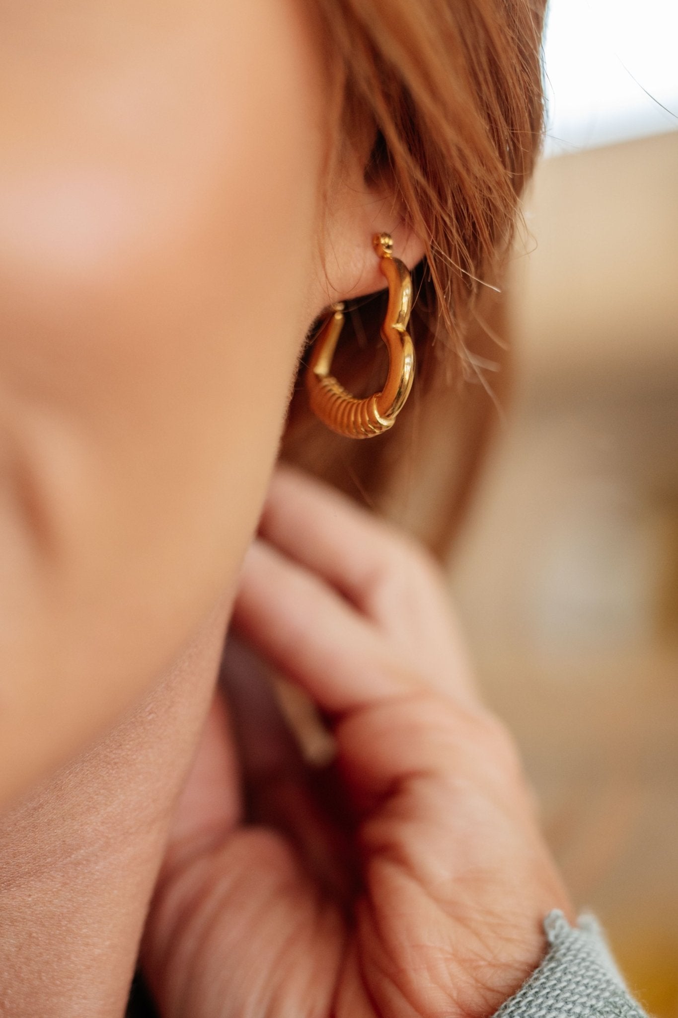 Bad Romance Gold Plated Earrings (Online Exclusive) - Uptown Boutique Ramona