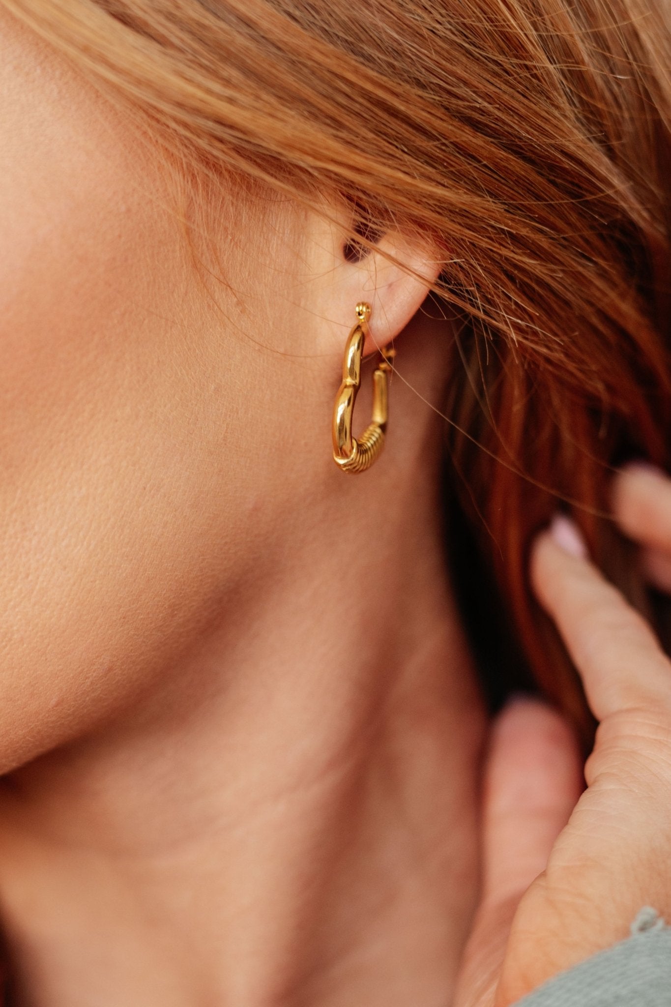 Bad Romance Gold Plated Earrings (Online Exclusive) - Uptown Boutique Ramona