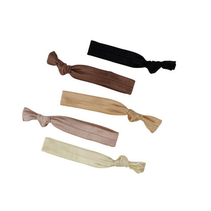 Basics 5pc Hair Ties - Uptown Boutique Ramona