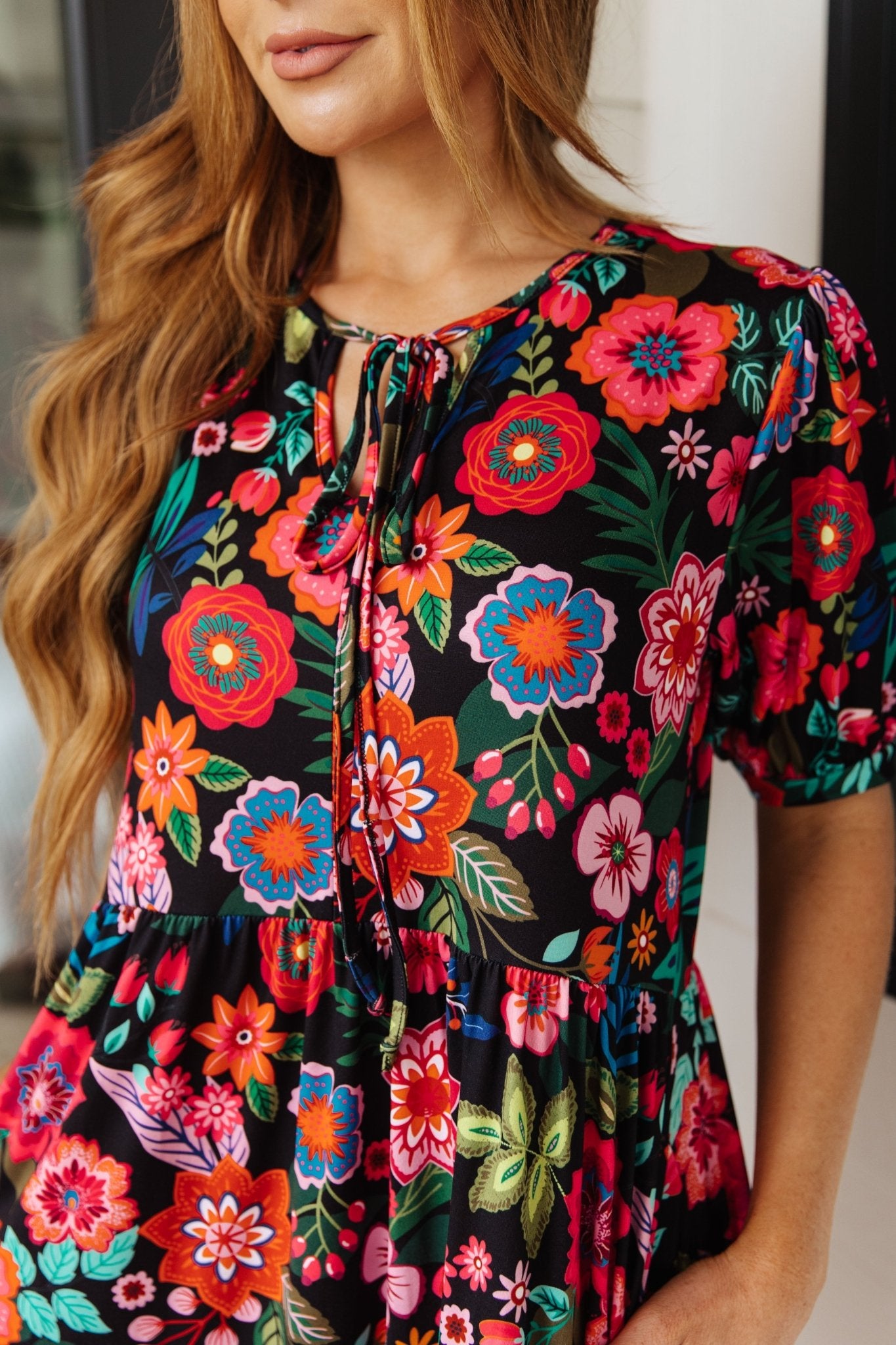 Be Someone Floral Dress - Uptown Boutique Ramona