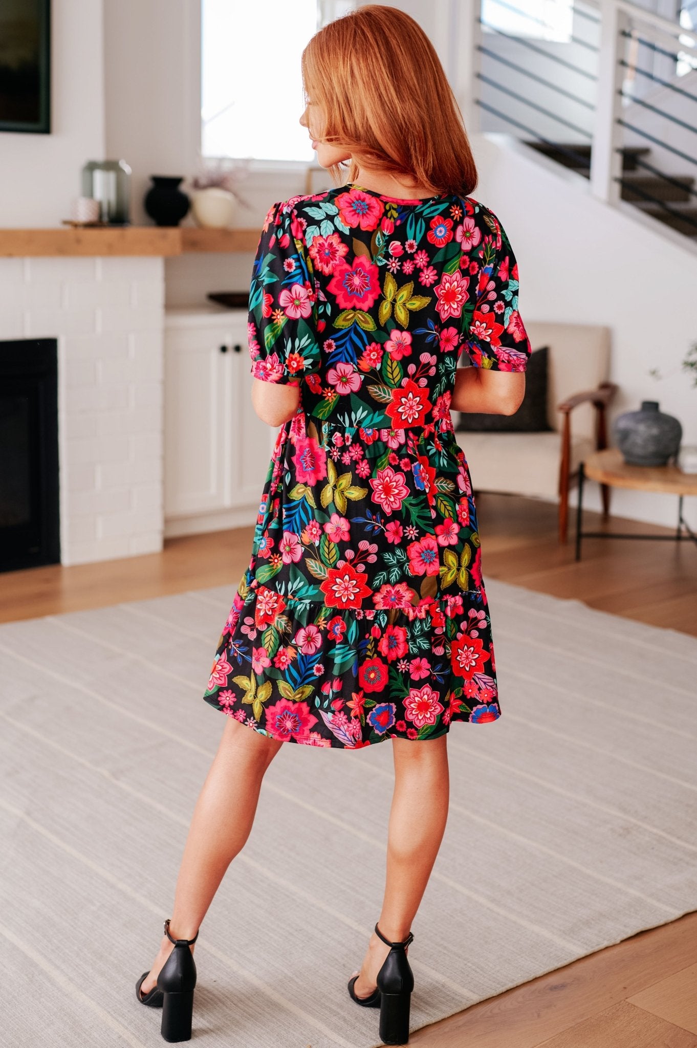 Be Someone Floral Dress - Uptown Boutique Ramona