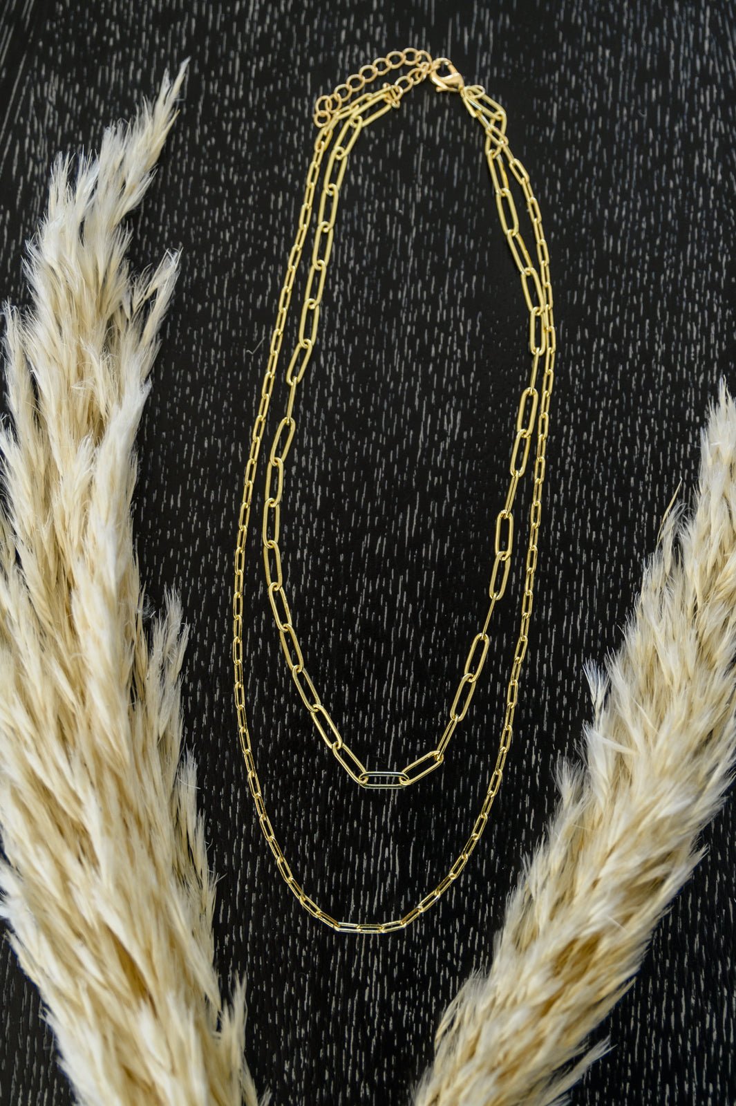 Bella Layered Link Necklace (Online Exclusive) - Uptown Boutique Ramona