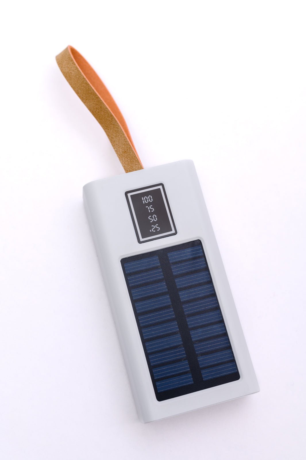 Best Life Solar Powered Portable Charger in White (Online Exclusive) - Uptown Boutique Ramona