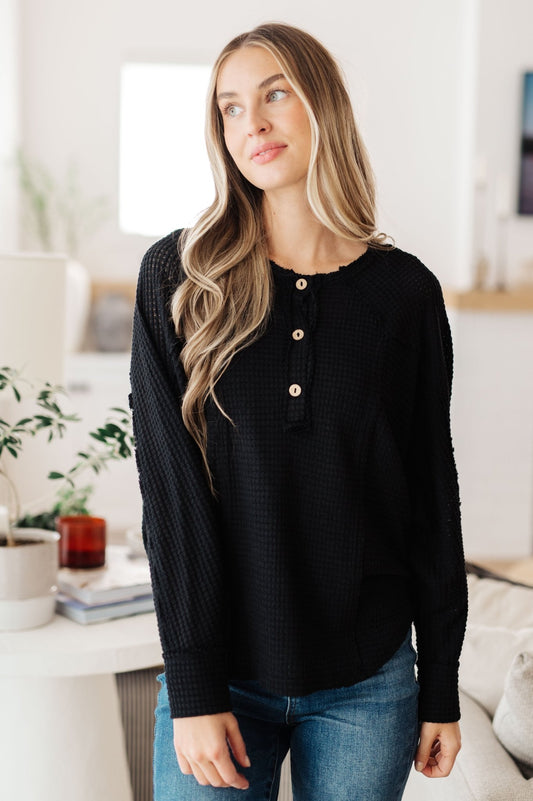 Better Than Best Henley Top (Online Exclusive) - Uptown Boutique Ramona