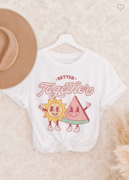 Better Together Graphic Tee - Uptown Boutique Ramona