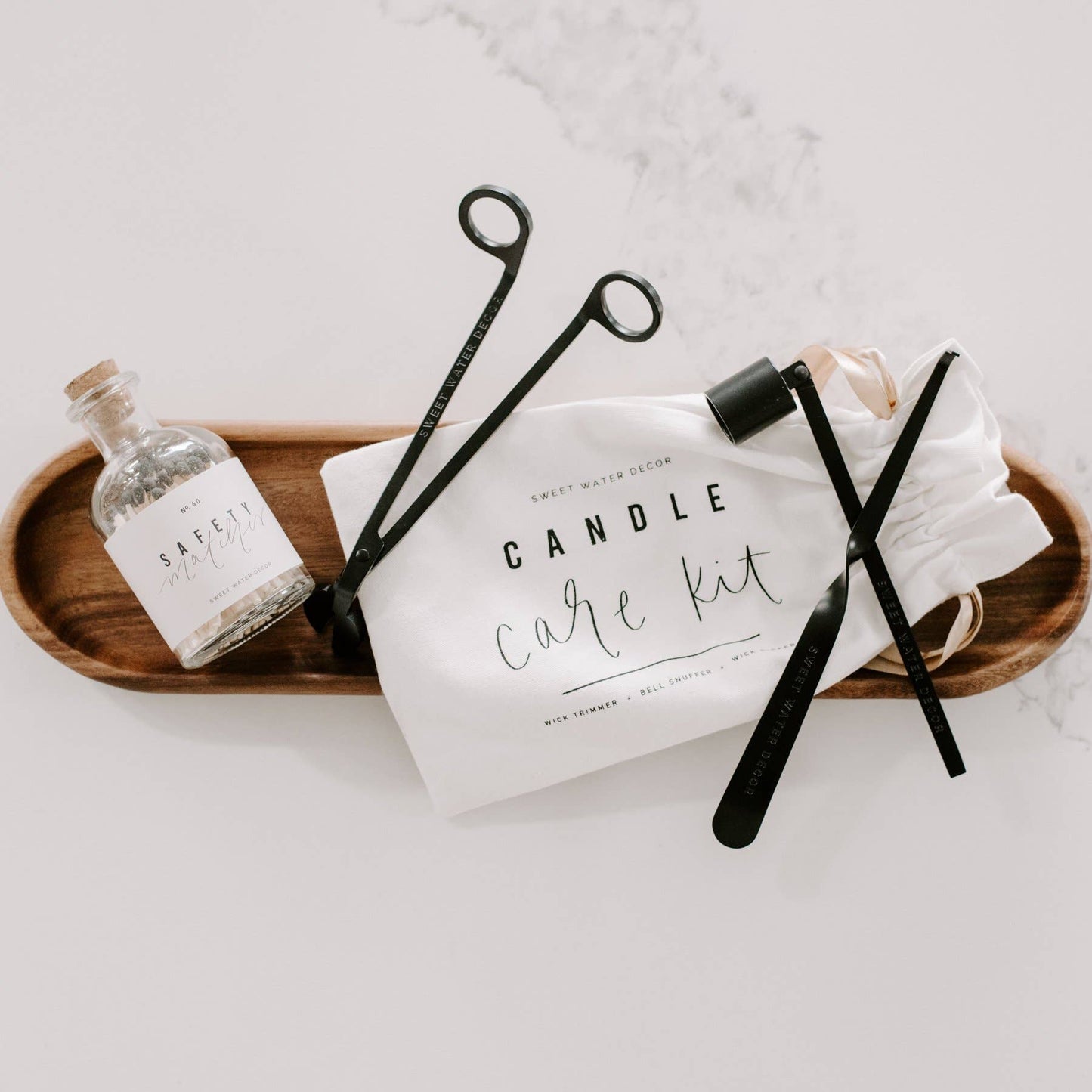 Black Candle Care Kit - Uptown Boutique Ramona