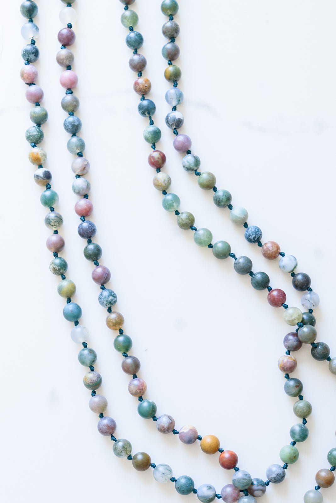 Blissful Beaded Necklace in Dark Green (Online Exclusive) - Uptown Boutique Ramona