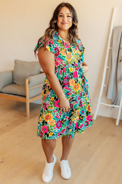 Blown Away Floral Dress (Online Exclusive) - Uptown Boutique Ramona