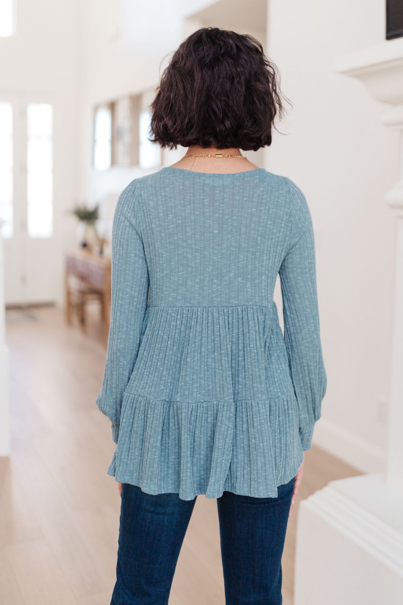 Blue Pathways Top (Online Exclusive) - Uptown Boutique Ramona