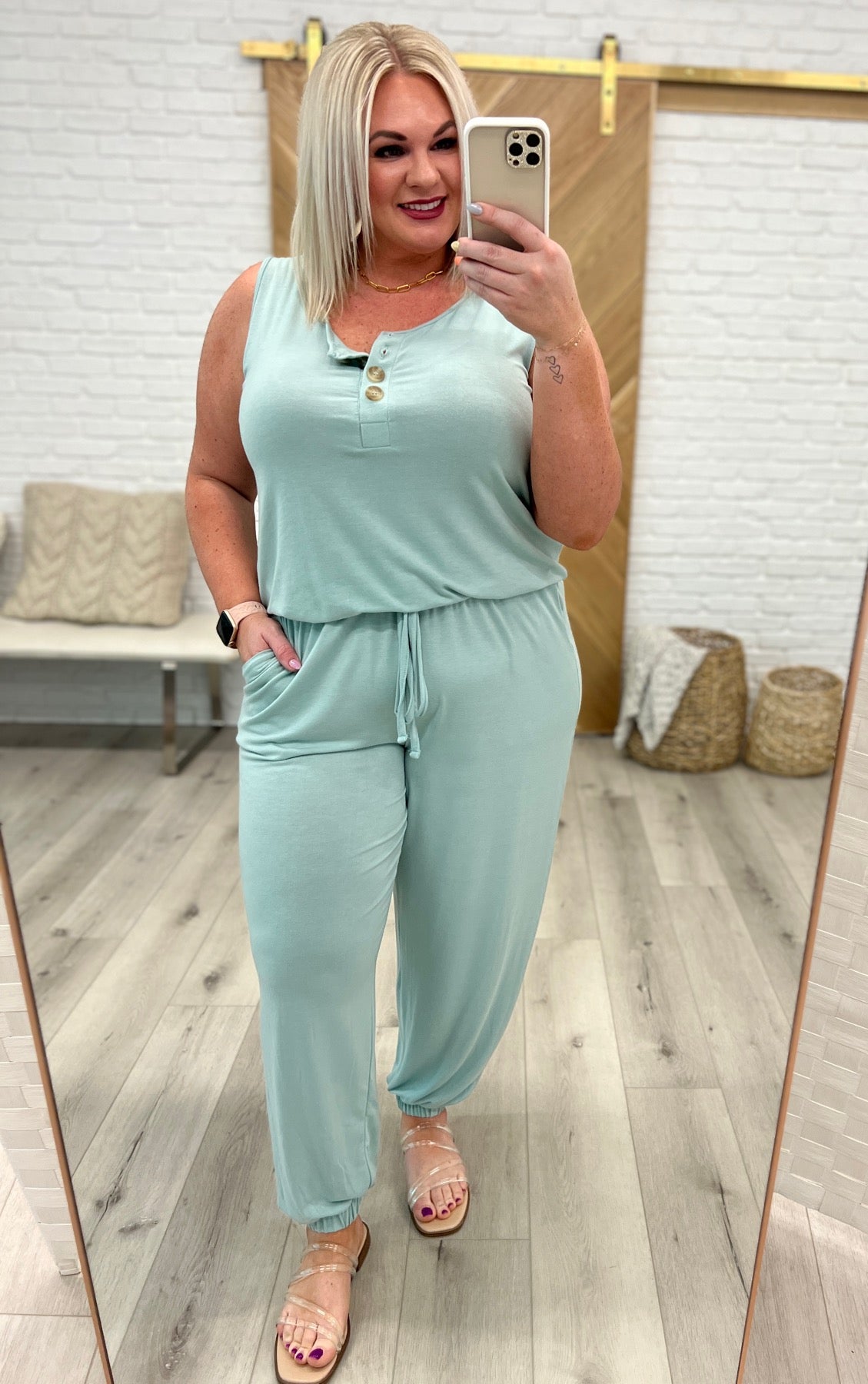 BONUS: Relaxing Weekend Sleeveless Jumpsuit (Online Exclusive) - Uptown Boutique Ramona