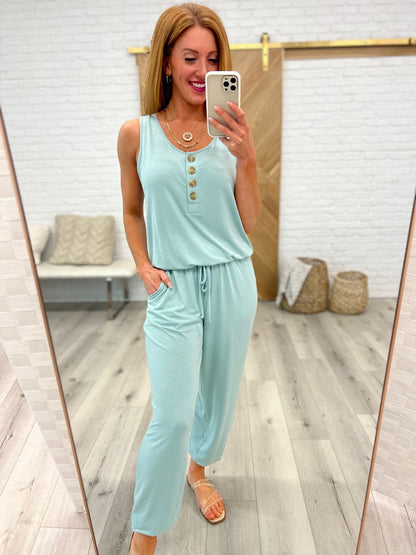 BONUS: Relaxing Weekend Sleeveless Jumpsuit (Online Exclusive) - Uptown Boutique Ramona