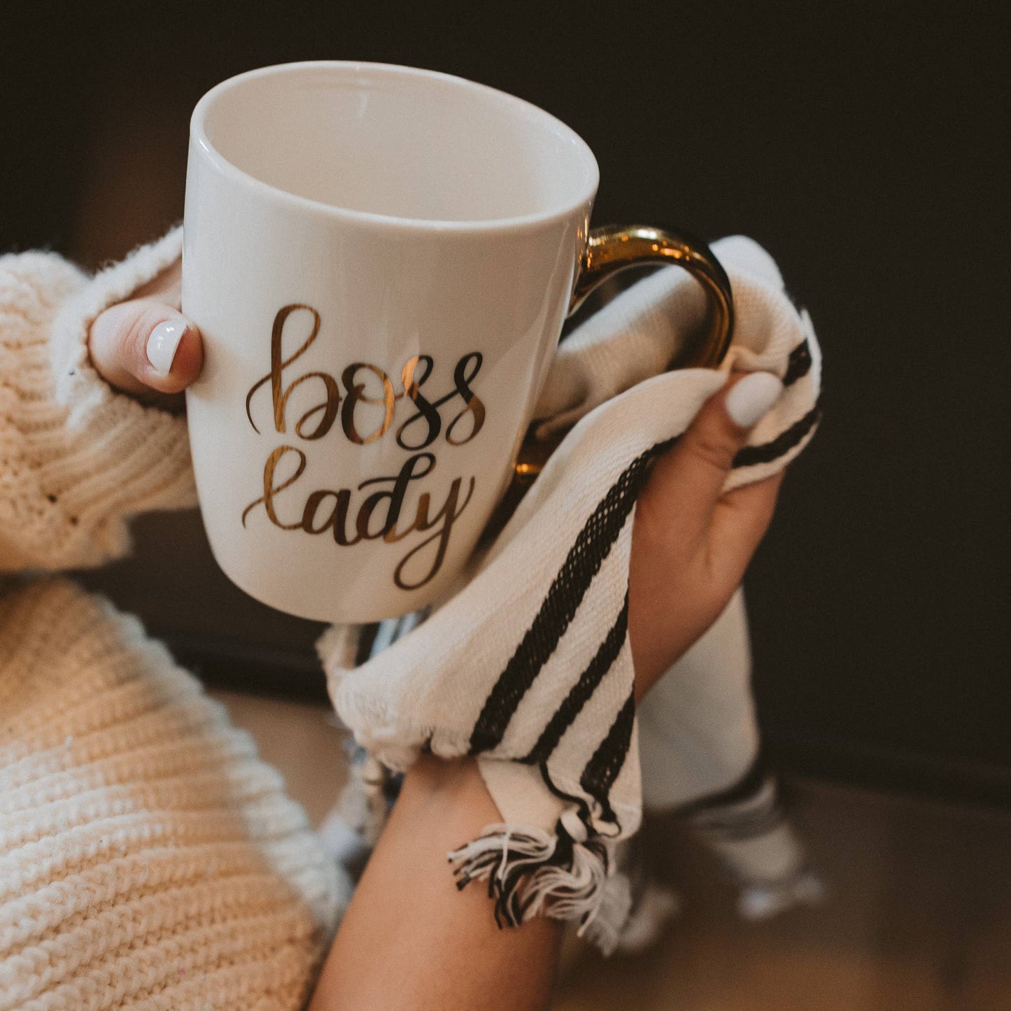 Boss Lady Coffee Mug - Uptown Boutique Ramona