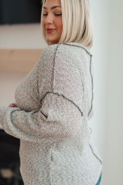 Both Sides of the Story Pullover (Online Exclusive) - Uptown Boutique Ramona