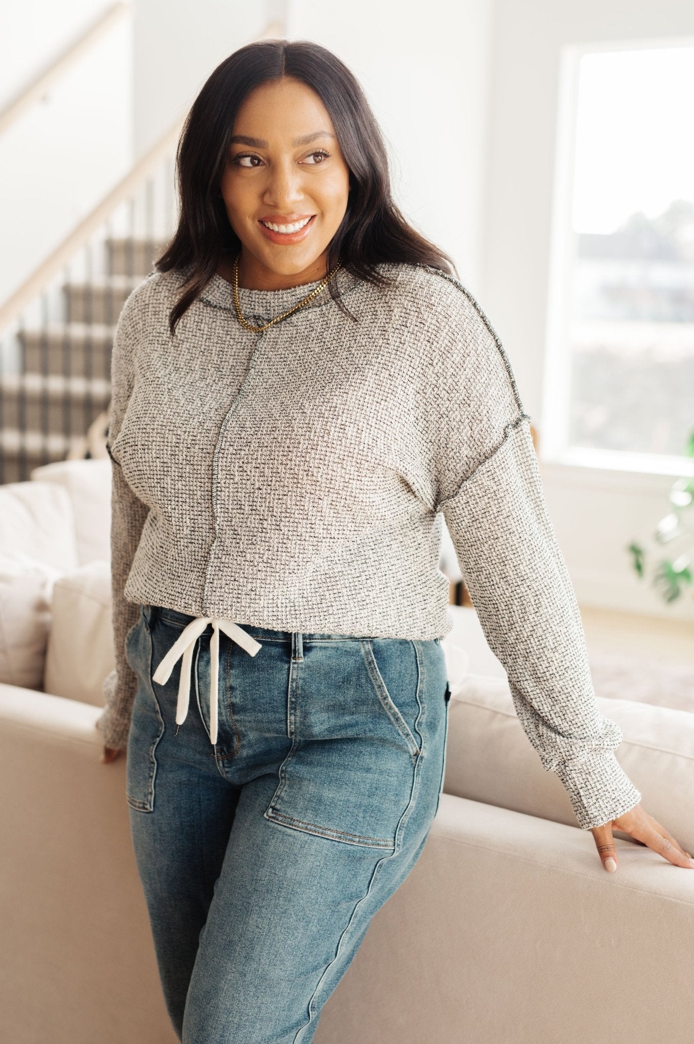 Both Sides of the Story Pullover (Online Exclusive) - Uptown Boutique Ramona