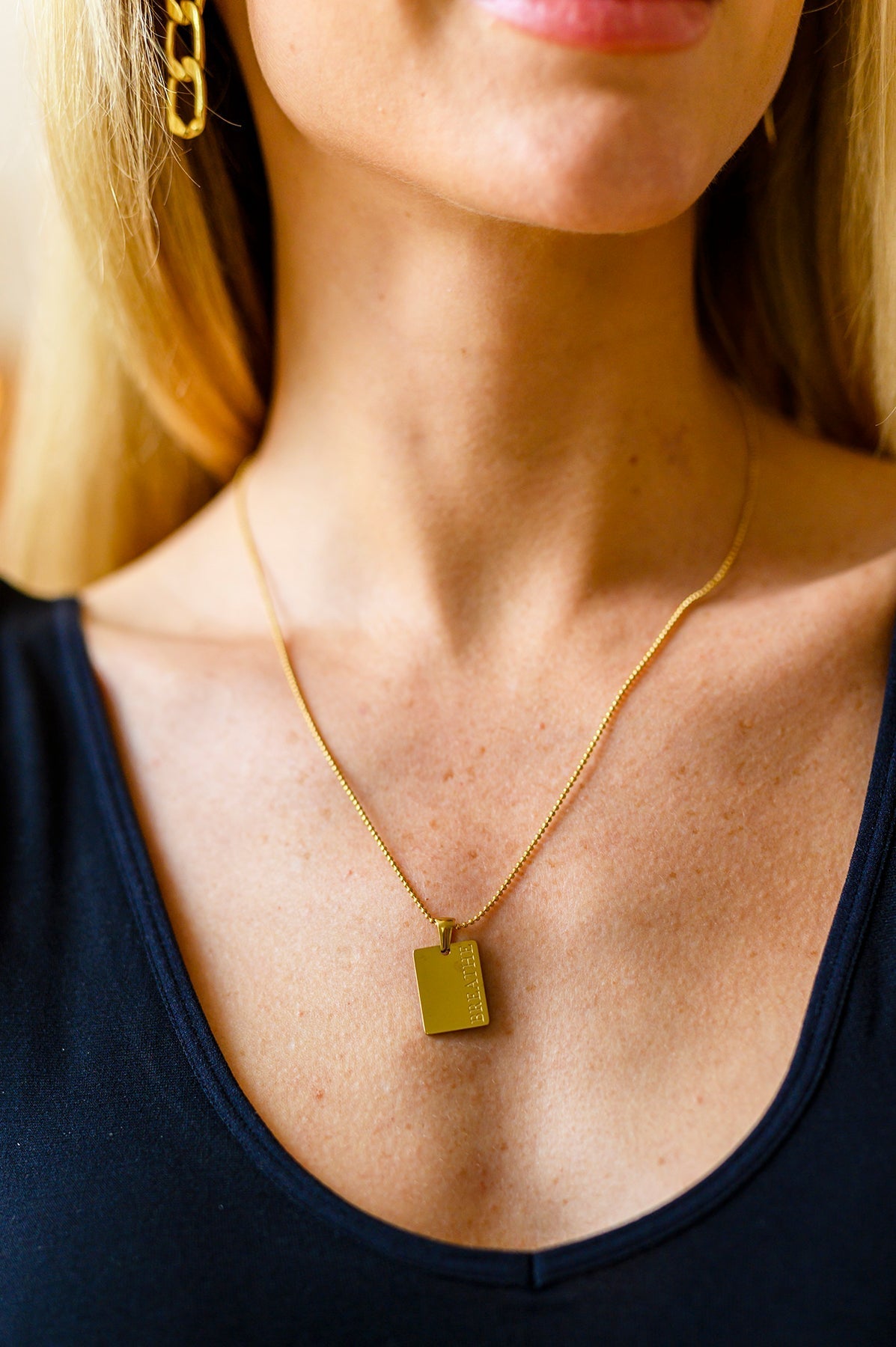 Breathe Pendent Necklace (Online Exclusive) - Uptown Boutique Ramona