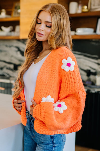 Bright Flower Child Floral Cardigan (Online Exclusive) - Uptown Boutique Ramona