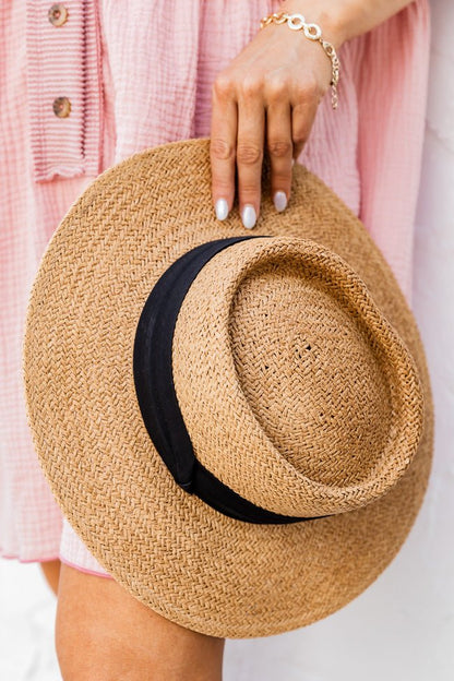 Bring On The Sunshine Fedora - Uptown Boutique Ramona