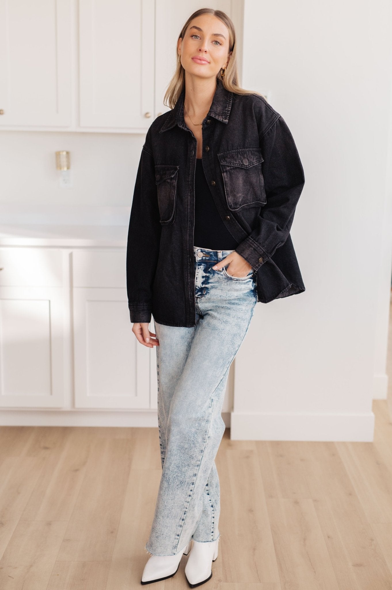 By The Fireside Shacket (Online Exclusive) - Uptown Boutique Ramona