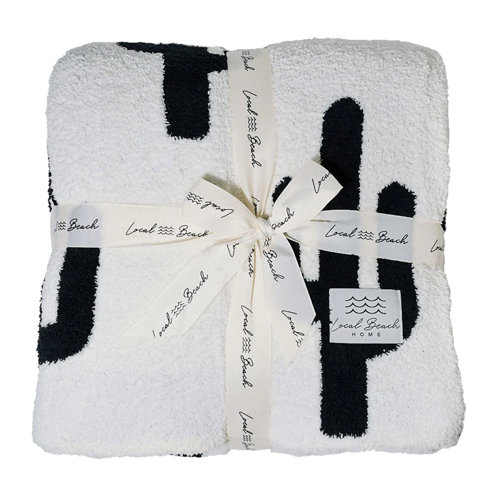 Cactus Luxe Home Blanket - Uptown Boutique Ramona