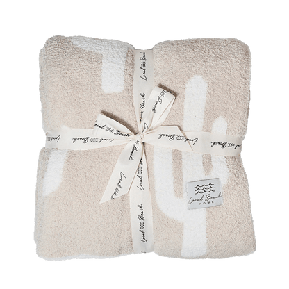 Cactus Luxe Home Blanket - Uptown Boutique Ramona