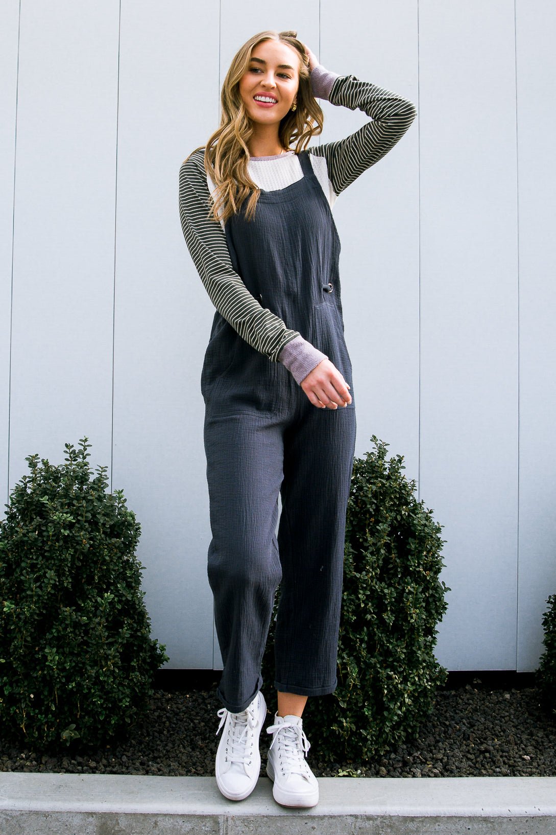 California Dreamin Jumpsuit (Online Exclusive) - Uptown Boutique Ramona