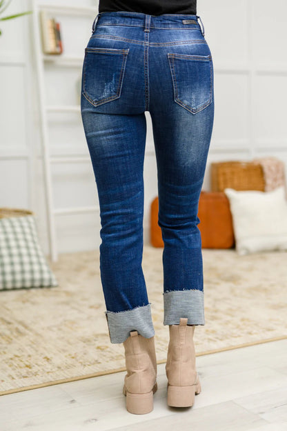 Cambridge Mid Rise Straight Leg Jeans (Online Exclusive) - Uptown Boutique Ramona