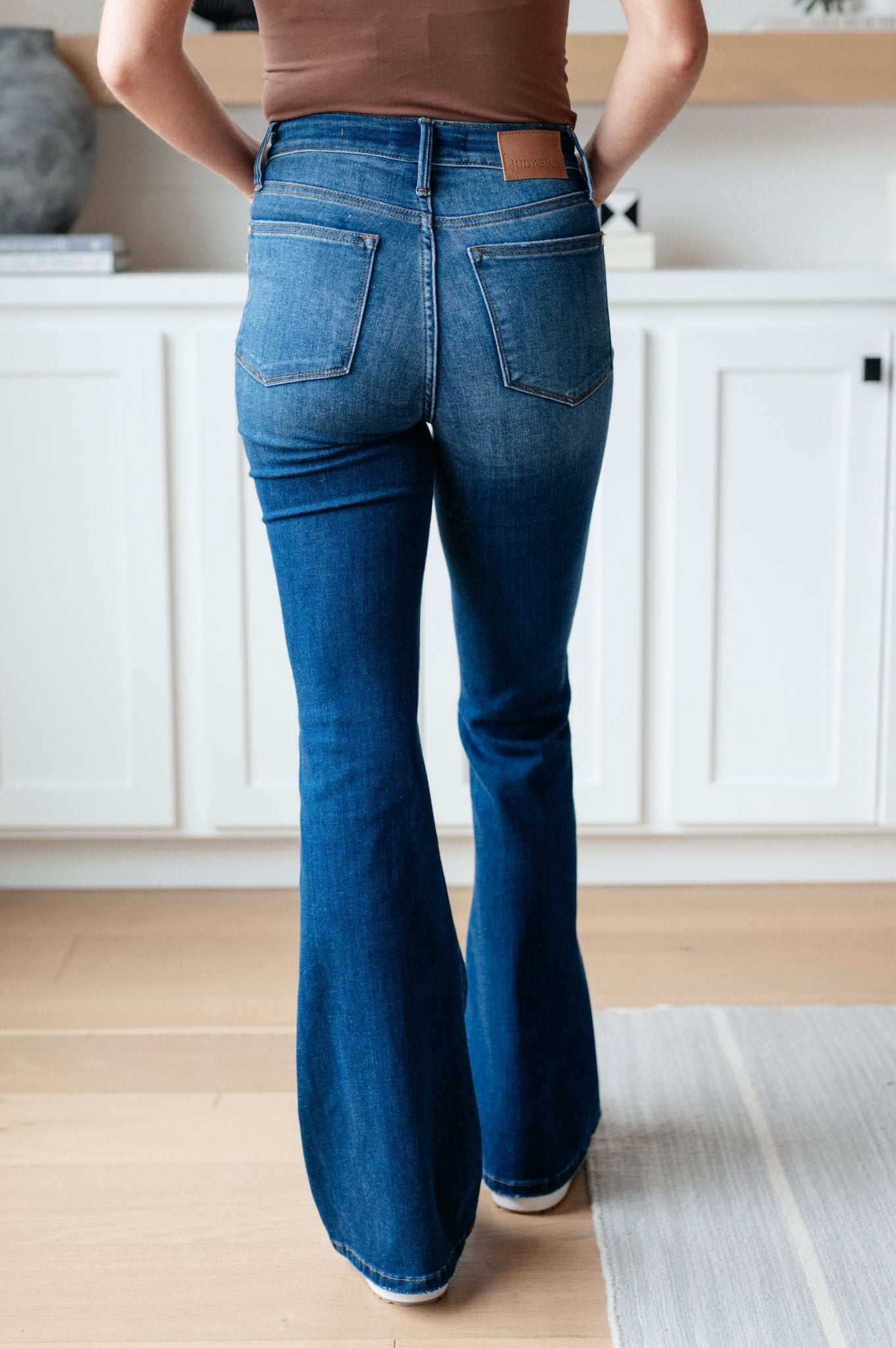 Cameron High Rise Classic Flare Jeans (Online Exclusive) - Uptown Boutique Ramona