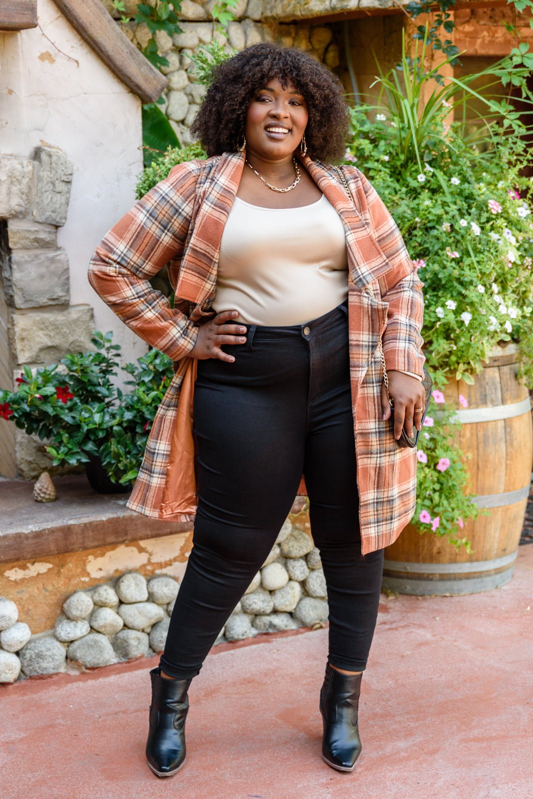 Can You Believe It Basic Long Sleeve Top In Sand (Online Exclusive) - Uptown Boutique Ramona