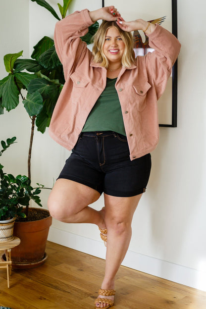 Can't Get Enough Top in Army Green (Online Exclusive) - Uptown Boutique Ramona