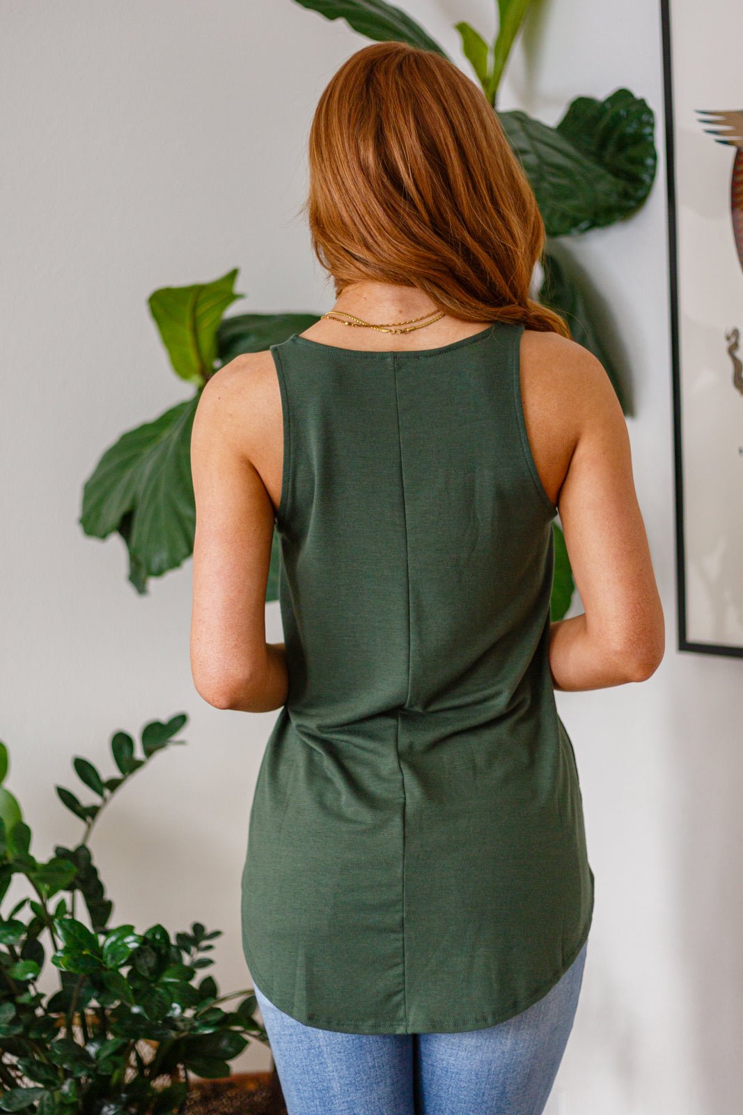 Can't Get Enough Top in Army Green (Online Exclusive) - Uptown Boutique Ramona