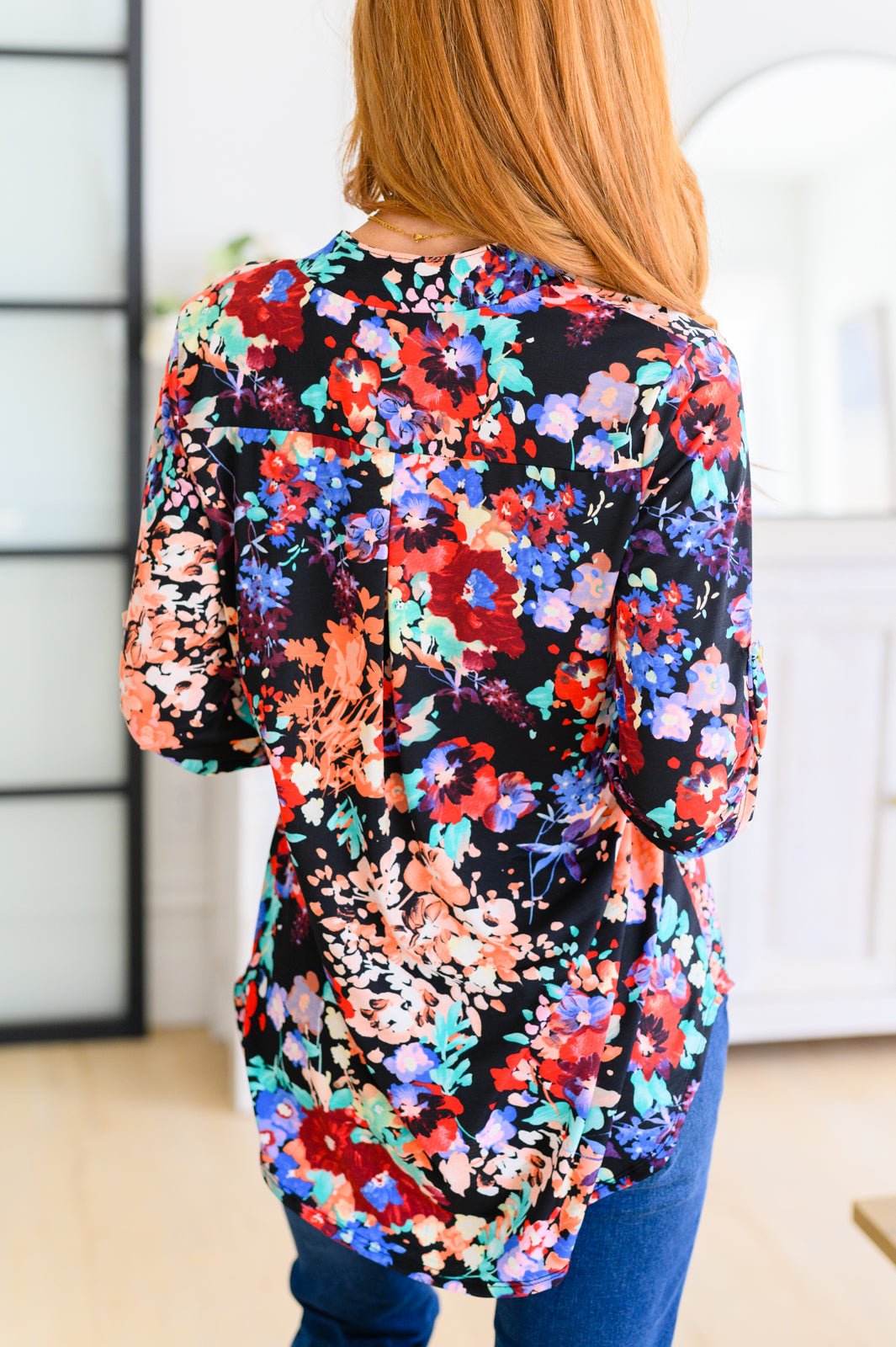 Can't Stop, Won't Stop Floral Top (Online Exclusive) - Uptown Boutique Ramona