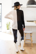 Can't Touch This Sparkle Color Blocked Sweater (Online Exclusive) - Uptown Boutique Ramona