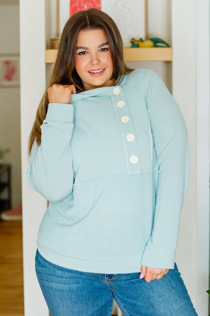 Capture The Day Side Button Hoodie (Online Exclusive) - Uptown Boutique Ramona