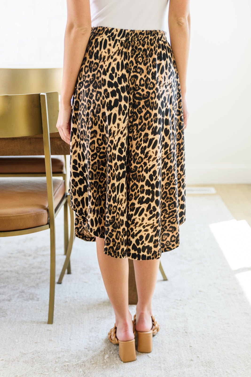 Carefree Animal Print Skirt (Online Exclusive) - Uptown Boutique Ramona