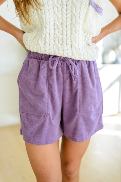 Carried Away French Terry Shorts (Online Exclusive) - Uptown Boutique Ramona