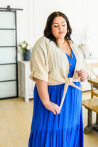 Castaway Tie Front Shirt (Online Exclusive) - Uptown Boutique Ramona