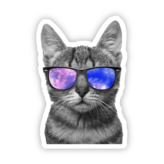 Cat Sunglasses Sticker - Uptown Boutique Ramona