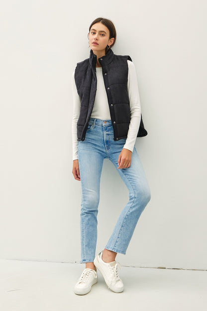 COZY ZONE QUILTED VEST