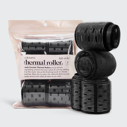 Ceramic Hair Roller 8pc Variety Pack - Uptown Boutique Ramona