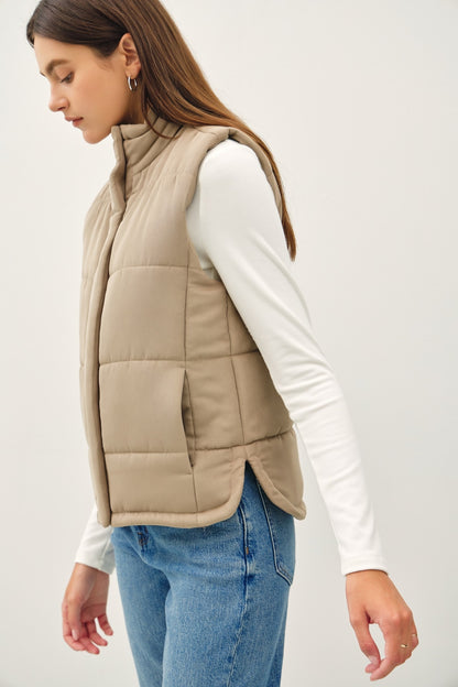 COZY ZONE QUILTED VEST