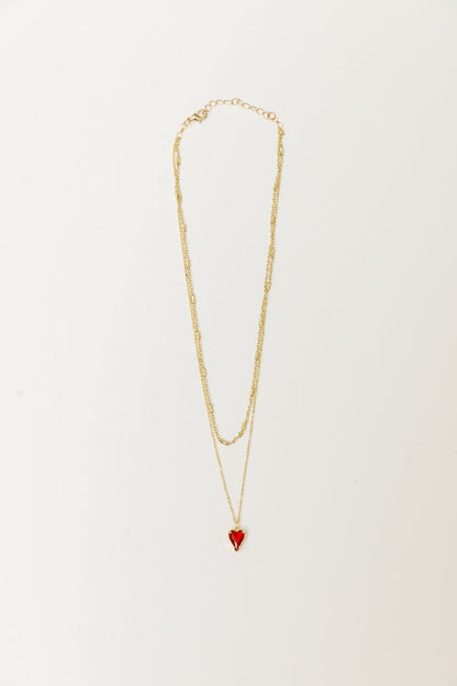 Chandler Double Layer Necklace (Online Exclusive) - Uptown Boutique Ramona